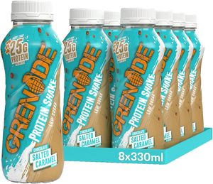 Batido de Chocolate con Caramelo Salado y Alto Contenido de Proteínas Grenade, 8 x 330 ml - Product Image 2