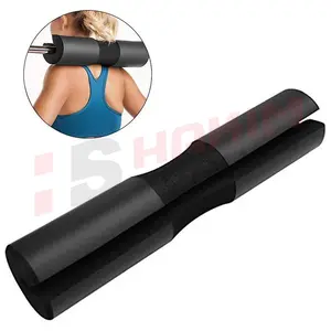 Fitness Gym Mousse Personnalisé Barbell Pad Set Yoga Cheville Sangles Bande De Résistance Barbell Squat Pad