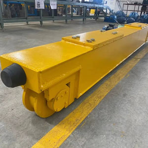 Système de grue TOP, grue EOT, chariot motorisé industriel, équipement de levage, 10 tonnes, robuste, chariot de fin de pont à double poutre, type L - Product Image 1
