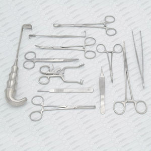 Ensemble d'instruments chirurgicaux de base de haute qualité d'Allemagne Meilleure source manuelle en acier inoxydable pour la chirurgie mineure fournie par Sialkot - Product Image 1