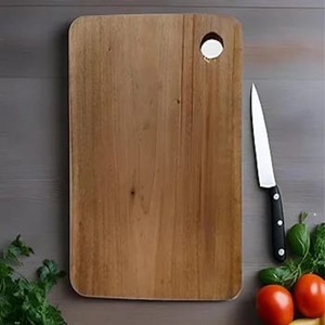 เขียงไม้อะคาเซีย29x19x1.5ซม. ป้องกันจุลินทรีย์เขียงหั่นผักผลไม้ชีส - Product Image 2