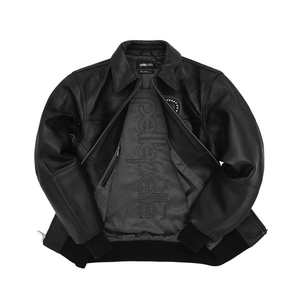 Veste en cuir pour homme, streetwear d'hiver, coupe-vent, imperméable, écologique, couleurs personnalisées, logo personnalisé, meilleur prix, durable - Product Image 6