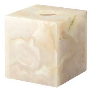 Porte-mouchoirs rose élégant pour salle de bain de luxe et décoration intérieure Boîte à mouchoirs artisanale pour accessoires et décoration de salle de bain élégants - Product Image 5