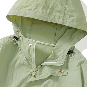 เสื้อโค้ทกีฬาแบบลำลองสำหรับผู้ชาย, เสื้อโค้ทกีฬาแบบซิปครึ่งหน้าเสื้อกันลมจากอุตสาหกรรมที่น่าตื่นตาตื่นใจ - Product Image 3