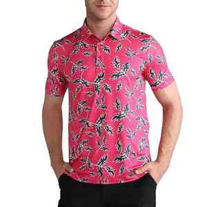 Polo à bas prix, nouveau design, impression personnalisée, logo personnalisé, design personnalisé, polo de haute qualité imprimé par sublimation pour hommes - Product Image 4