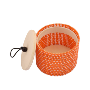 Boîte de rangement en bambou durable avec couvercle, idéale pour organiser la cuisine et la salle de bain, du Vietnam, au prix le plus bas vente en gros - Product Image 6