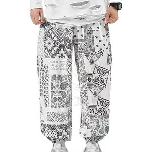 กางเกงจ็อกเกอร์เอวกลางน้ำหนักเบาใส่สบาย พิมพ์ลายทั้งตัว ด้วยเทคนิคซับลิเมชั่น ตะเข็บทนทาน ระบายอากาศได้ดี เป็นมิตรต่อสิ่งแวดล้อม - Product Image 5