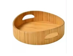 Bandejas de madera de estilo moderno Bandejas de madera decorativas para el hogar - Product Image 4