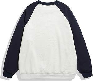 เสื้อสเวตเชิ้ตผู้ชายแบบโอเวอร์ไซส์ คอกลม แขนยาว แบบมีซิป  ออกแบบเองได้ตามสั่ง ขายส่ง  เสื้อกันหนาวแบบมีซิป  meska bluza - Product Image 2