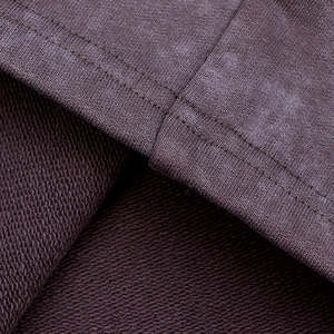 Pantalones Cortos de Algodón 100% para Hombre Qianzun, con Logotipo Bordado Personalizado, Lavado Intenso, Teñido al Sol, Estilo Urbano, Cierre con Cordón - Product Image 5