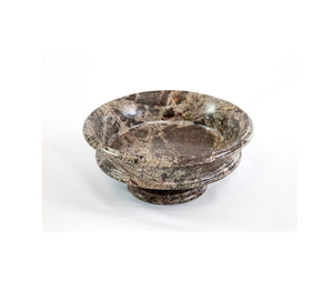 Bol à salade de fruits rond en marbre de meilleure qualité, utilisation de bureau, taille personnalisée à un prix raisonnable - Product Image 3