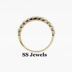 Bague pour homme de luxe, style Hip Hop chrétien, en argent 925 plaqué rhodium, sertie de moissanite, avec double grappe cubaine à griffes, personnalisée et faite main - Product Image 3