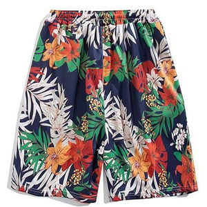 Shorts de Playa Unisex Formales con Estampado Sólido, de Lona, Secado Rápido, Transpirables, con Cierre de Cordón, Teñido Liso, para Vacaciones - Product Image 6