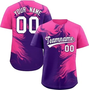 Best Quality Stitched Custom Your Name Number Customizable Logo Team Style Embroidered American Baseball Jersey - Product Image 1