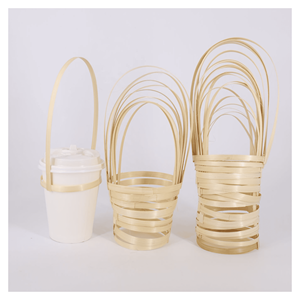 Portavasos de Bambú Natural para Vasos de Vidrio, Café, Té y Presentación de Bebidas, Origen Vietnam - Product Image 3