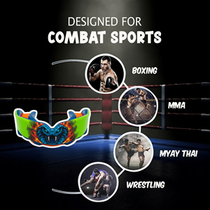 Protector Bucal Fabricado en Pakistán con Función Anti-Ronquidos y Protector Bucal de Boxeo Personalizado Profesional - Product Image 3