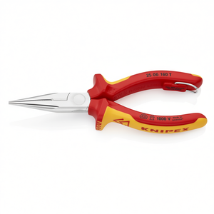 Alicates de corte lateral Knipex Snipe Nose con mangos cromados y empuñaduras multicomponentes aisladas con certificación VDE - Product Image 2