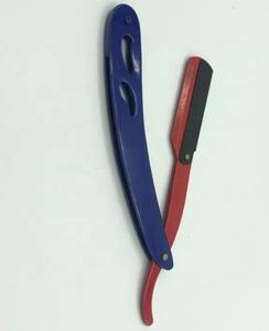 Cuchilla de afeitar de barbero de borde recto, cuchilla de afeitar de una sola hoja, regalo de Metal inoxidable para afeitado cercano, recto profesional para hombres - Product Image 2