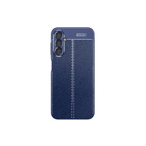 Funda Protectora de Silicona Premium JoieCreatif Niss Slim Azul Marino para Samsung Galaxy A34, Cubierta Suave de TPU, Modelo A53/A03S - Product Image 4