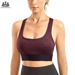 Nouveau soutien-gorge de sport réversible grande taille pour femme avec logo personnalisé sur le devant, respirant, maintien élevé, écologique pour le yoga et la gym - Product Image 2
