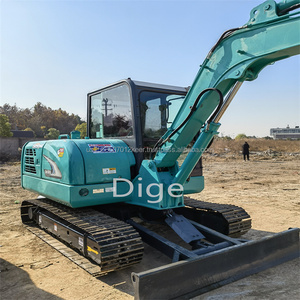 Mini excavatrice SK60-8 Kobelco d'occasion Moteur d'origine Poids en service de 6 tonnes Composants du noyau de l'excavatrice hydraulique Moteur de la pompe de la boîte de vitesses - Product Image 4