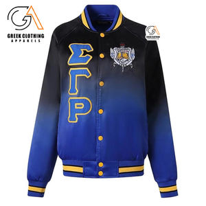 Vestes universitaires pour hommes Sigma Gamma Rho, style varsity personnalisé, veste de survêtement, bomber, grande taille, tendance - Product Image 3