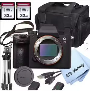 กล้องดิจิตอลแบบมิเรอร์เลสฟูลเฟรม ORIGINAL STOCK Alpha A7 III ความละเอียด 24.3MP - Product Image 1