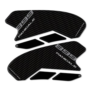 Adesivi Protettivi Laterali 3D per Serbatoio Ducati Panigale 899, Accessori Moto Compatibili con il Modello - Product Image 2
