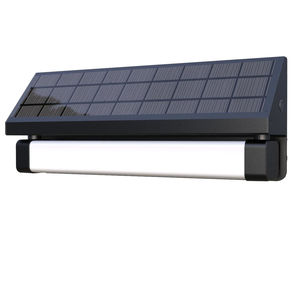Lampe solaire LED NGW-12 avec diffuseur en polycarbonate, angle de faisceau de 20 degrés, détection de mouvement, gradation 25%, garantie 5 ans, bande longue - Product Image 1