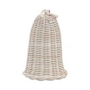 Venta al por mayor vietnamita, artesanía ecológica, campana de ratán, adornos navideños, cascabeles tejidos, decoración de árbol - Product Image 3