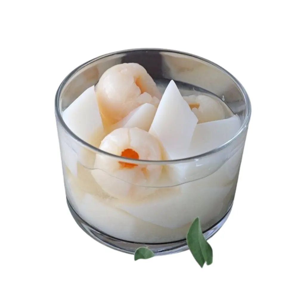 O melhor venda de produto de exportação lychee em xarope doce latido de lichia frutas fáceis de usar no vietnã