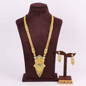 Venta al por mayor de moda tradicional 14K 18K 24K chapado en oro de latón joyería religiosa ortodoxa collares largos joyería llena de oro - Product Image 1