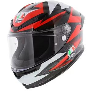 หมวกกันน็อคเต็มใบสำหรับมอเตอร์ไซค์ รุ่น K6 S BRAVEN สีดำ/แดง/ขาว ของแท้ คุณภาพเยี่ยม มาตรฐาน DOT (E2206) รับประกัน 3 ปี ระบบเสียงรอบทิศทาง - Product Image 1