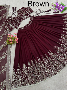 Robe de mariée Lehnga Choli pour filles fête robe de mariée bas prix indien Lehenga Choli avec Dupatta pour femmes - Product Image 2