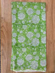 Floral Print Fabric for Making Dress Best Materiel Quilting Cotton Handmade Cloth for <b>Women</b> Indian Hand Block Print Fabric - Product Image 4