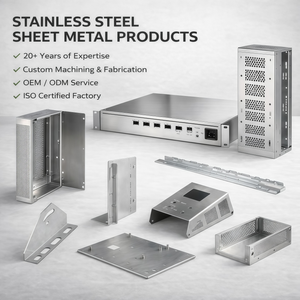 Pièces de fabrication sur mesure en tôle, découpe laser CNC, pliage, estampage, acier inoxydable, aluminium, fabricant OEM ODM - Product Image 2