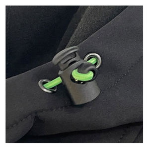 Veste coupe-vent d'hiver unisexe en toile rembourrée avec capuche, services OEM, couleur personnalisée, imperméable et respirante - Product Image 6