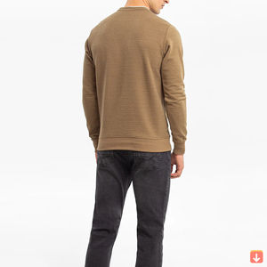 Nuevas Sudaderas Extra Grandes de Diseño Clásico para Hombre, Invierno, 100% Algodón/Fibra de Bambú, Ecológicas, en Oferta, OEM - Product Image 4