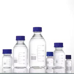 ขวดรีเอเจนต์แก้วใสขนาด5000มล. พร้อมคอแคบและฝาเกลียวที่ทำจากดิน (PP) - Product Image 4