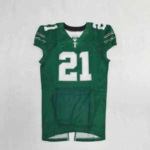 Venta caliente personalizado 7v7 uniformes de fútbol de alta calidad transpirable sublimado deportes al aire libre bandera camiseta de fútbol americano - Product Image 4