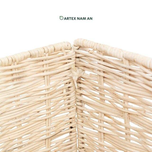 Panier de rangement en rotin fait main écologique pour le salon et la chambre à coucher - Product Image 3