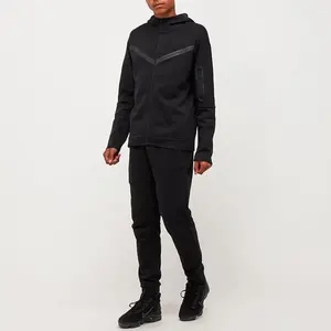 2023 vente en gros personnalisé vêtements de plein air mode polaire hommes survêtement polaire formation survêtements ODM - Product Image 3