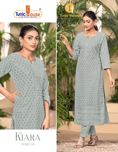 Best Collection Wedding Party Traditional Wear Full Set Women's Lucknowi Work Georgette Digital Print Kurtis Inner Maruti Indian - Product Image 2
