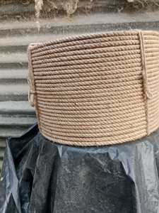 เชือกปอกระเจาบิด6มม. เชือกบรรจุภัณฑ์แบบพรีเมี่ยมเส้นใยธรรมชาติ3เส้นสำหรับงานฝีมือสายสวนบรรจุภัณฑ์และของตกแต่ง - Product Image 3