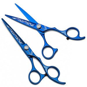 Ciseaux de barbier de style japonais, ciseaux professionnels pour cheveux, ciseaux de coiffure en acier inoxydable pour salon - Product Image 1