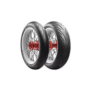 All-Weather <b>Motorcycle</b> Tire with Deep Tread Pattern, <b>Motorcycle</b> Tire Long Life, and Maximum <b>Grip</b> on Wet & Dry Roads - Product Image 2