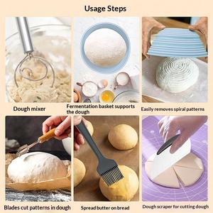 Foldable Large Capacity Oven Safe <b>Bread</b> Fermentation <b>Basket</b> - Product Image 4