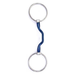 Bridon à anneau mobile en acier inoxydable, à profil bas, embout de haute qualité, réponse rapide, soulagement doux de la langue, contact amélioré - Product Image 2