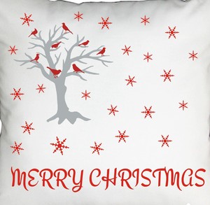 Vente chaude blanc coton coussin oreiller couvre belle noël renne imprimé économique maison décorative couvre Animal - Product Image 6