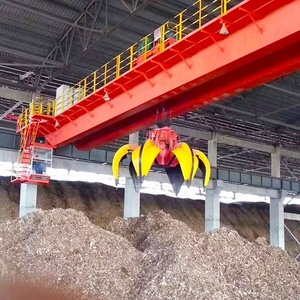 Grue à pelle électrique robuste de type QZ de 10 tonnes et 20 tonnes pour usine de traitement des déchets - Product Image 5